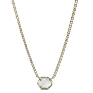 Kendra Scott Mabel Necklace in Gold Mother of Pearl